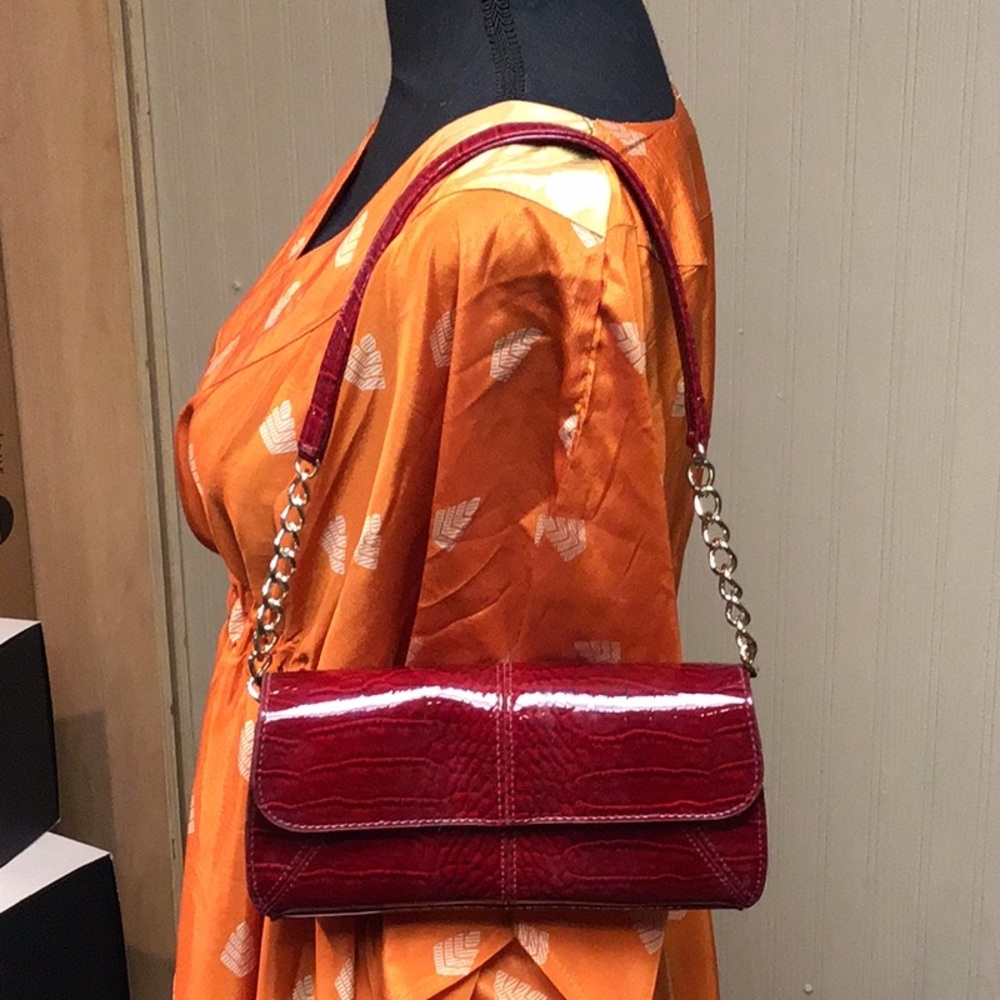Red Patent Leather Purse
